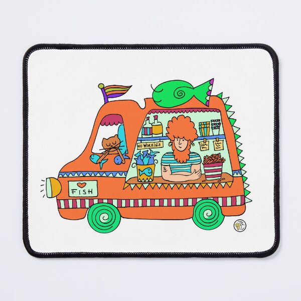 Item preview, Fish & Chips Food Truck foodtruck english design 02 designed and sold by mellowdays.