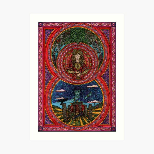 Summer Solstice, the brake of dawn Art Print