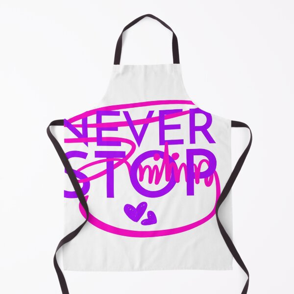 Item preview, Never Stop Smiling Lettering Art designed and sold by RED by Arcanum Studio.
