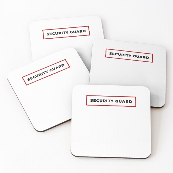 Item preview, Security guard with red frame designed and sold by SVPOD.