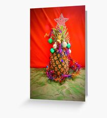 Pineapple Christmas Greeting Card