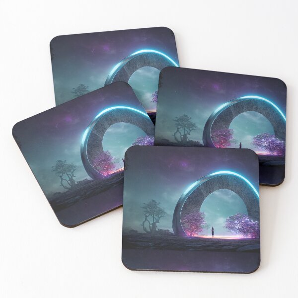 Item preview, Gates and Portal Series - Purple trees designed and sold by Elflena.