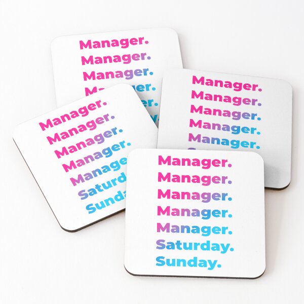 Item preview, Manager work week designed and sold by SVPOD.