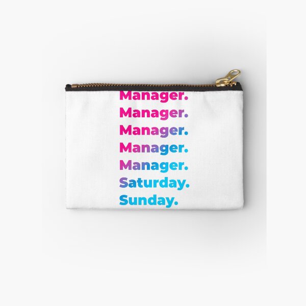 Item preview, Manager work week designed and sold by SVPOD.