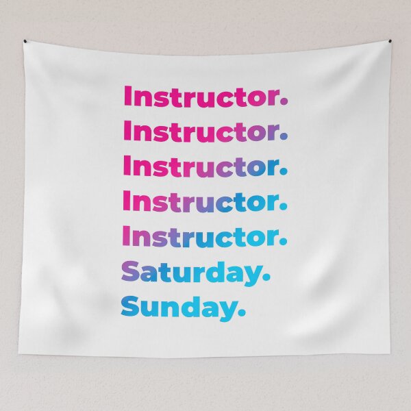 Item preview, Instructor work week designed and sold by SVPOD.