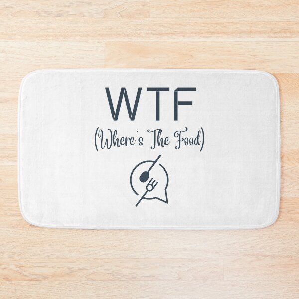 Item preview, WTF where's the food, where is the food designed and sold by Glitches 16.