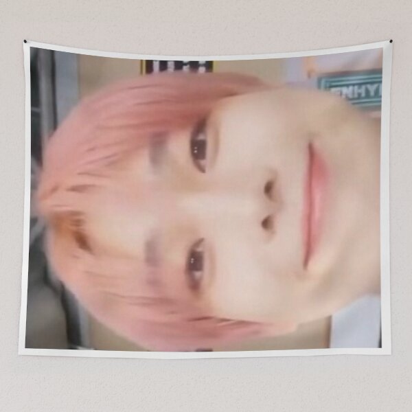 Item preview, pink hair sunos smiling designed and sold by moyanoandrea.