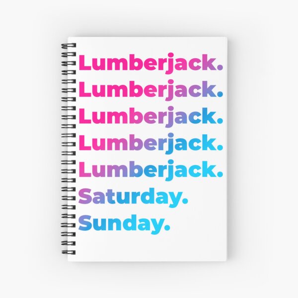 Item preview, Lumberjack work week designed and sold by SVPOD.