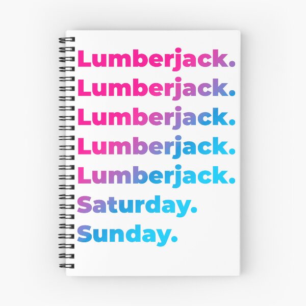Item preview, Lumberjack work week designed and sold by SVPOD.