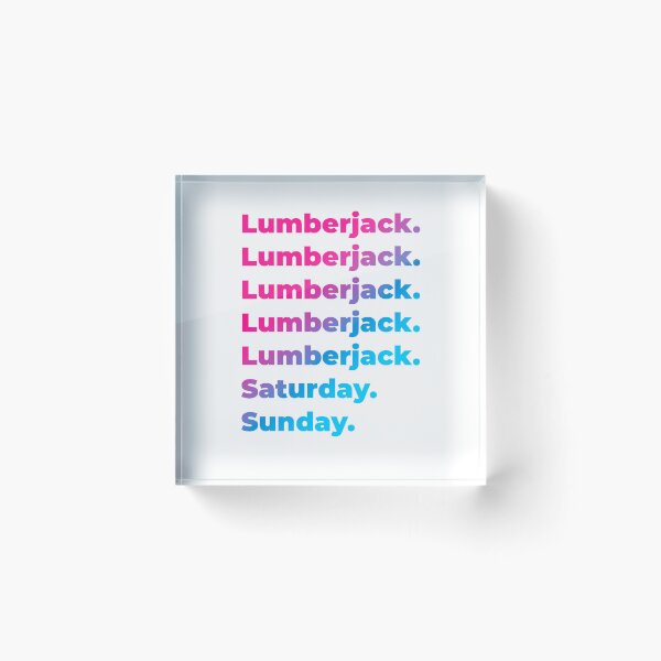Item preview, Lumberjack work week designed and sold by SVPOD.