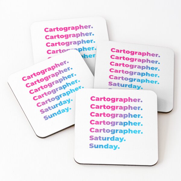 Item preview, Cartographer work week designed and sold by SVPOD.