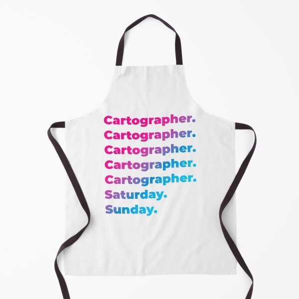 Item preview, Cartographer work week designed and sold by SVPOD.