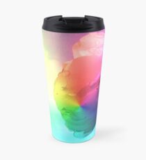 Rainbow rose Travel Mug