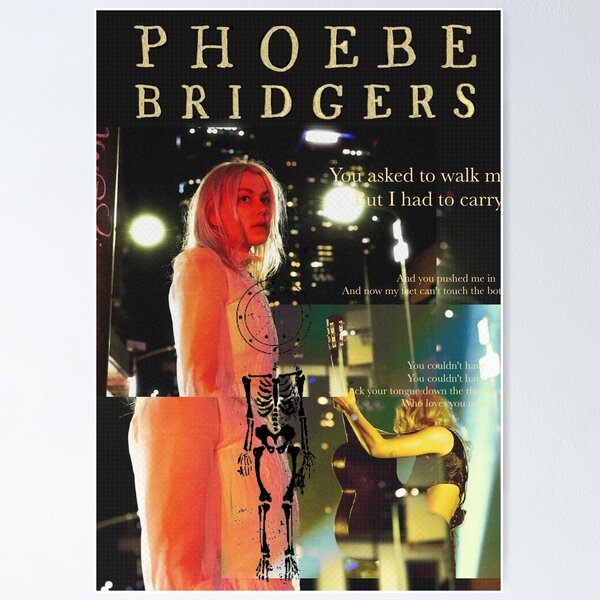 Artikel-Vorschau von Phoebe Bridgers-Plakat, designt und verkauft von Jessdaniels.