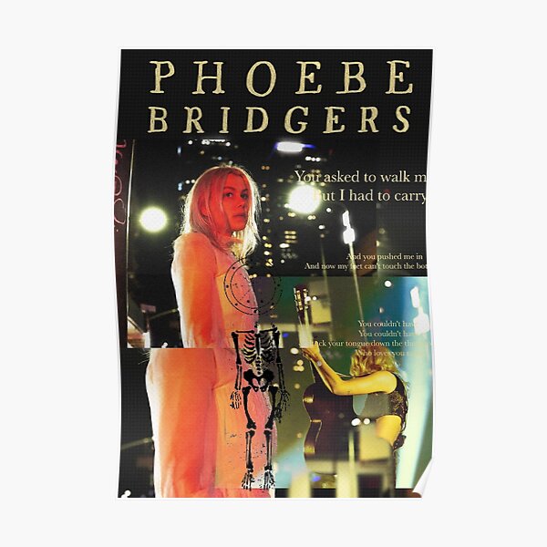 Phoebe Bridgers poster Poster