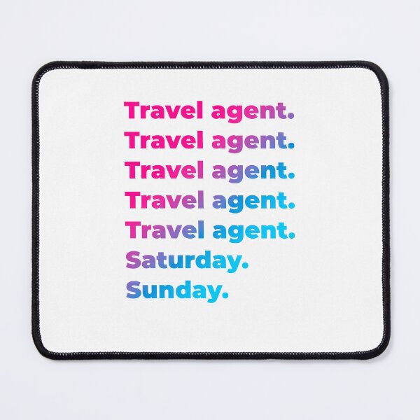 Item preview, Travel agent work week designed and sold by SVPOD.