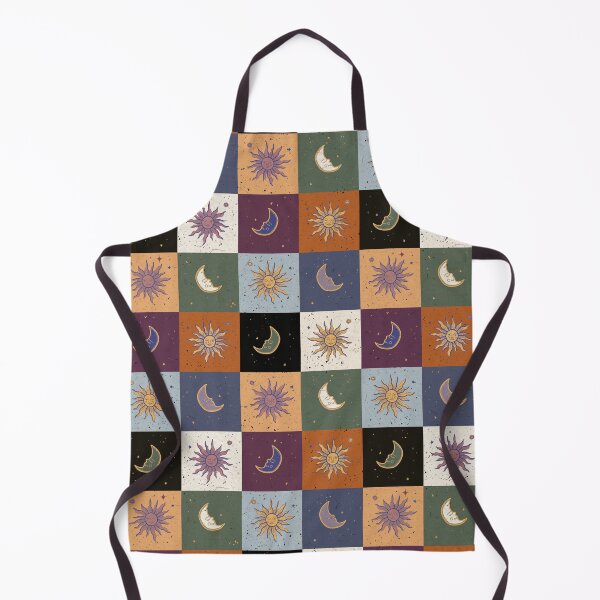 Item preview, Mystical Checkerboard Pattern (Moon, Sun) designed and sold by ‧͙⁺˚*・༓☾ Moon Saikia ☽༓・*˚⁺‧͙.