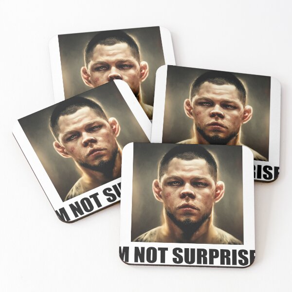 Item preview, Nate diaz I'm Not Surprised designed and sold by graphixygen.