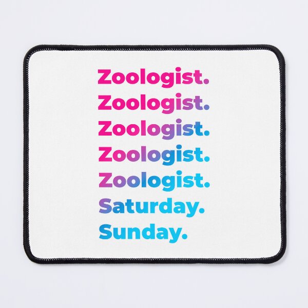Item preview, Zoologist work week designed and sold by SVPOD.