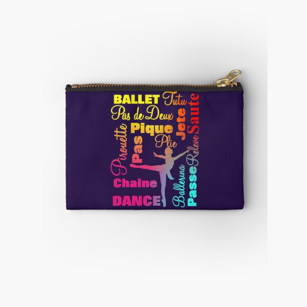 Item preview, Ballet Dancing Bright Colorful Ombre Typography Design designed and sold by Artification.