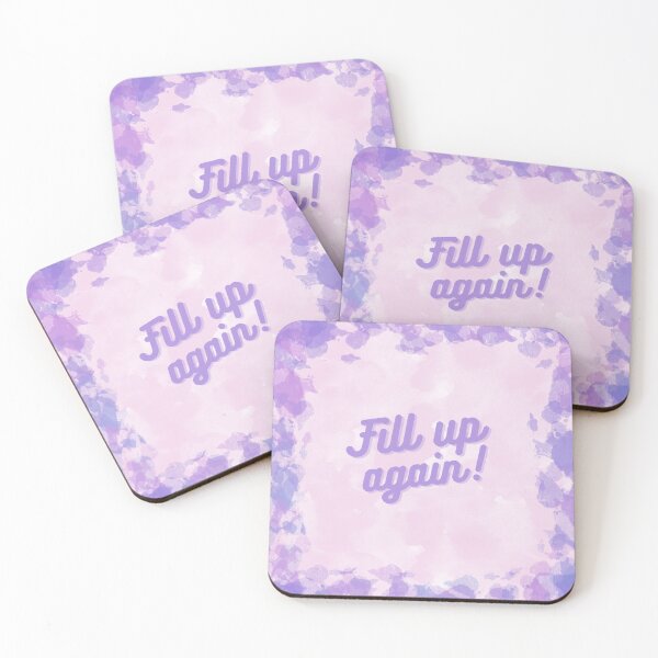 Item preview, Fill up again! - purple designed and sold by Panda-Cloud.