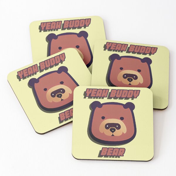 Item preview, Yeah Buddy Bear designed and sold by TheFoxyWolfShop.