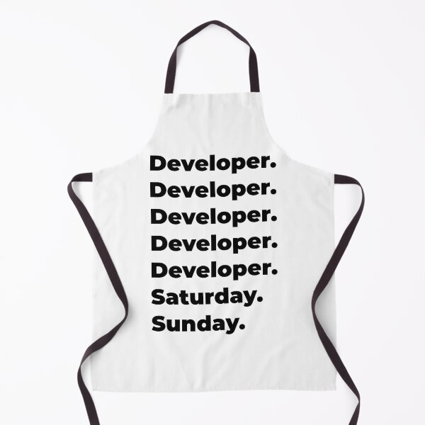 Item preview, Developer funny workweek designed and sold by SVPOD.