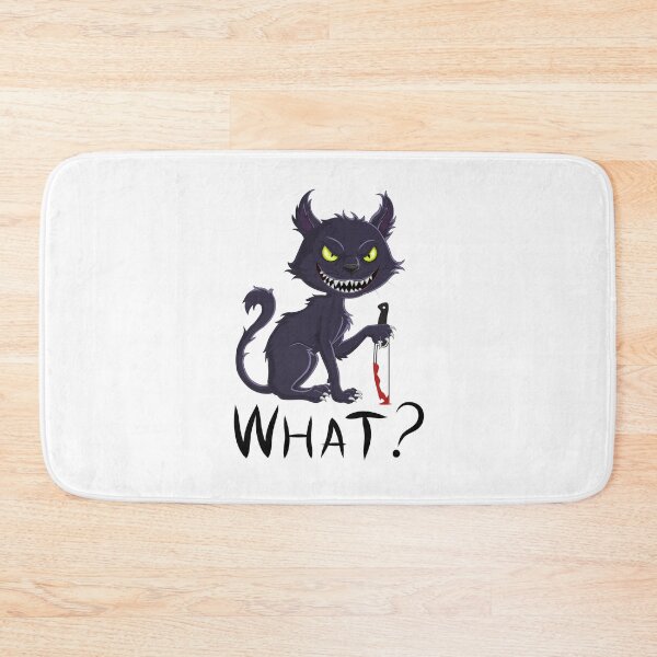 Item preview, Cat What?,  Black cat What?, Halloween designed and sold by jain-ravi002.