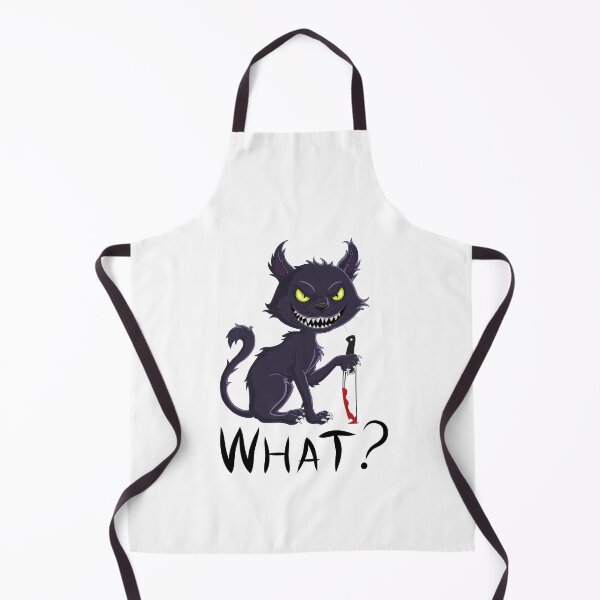 Item preview, Cat What?, Black cat What?, Halloween designed and sold by jain-ravi002.