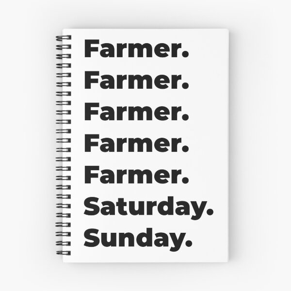 Item preview, Farmer funny workweek designed and sold by SVPOD.