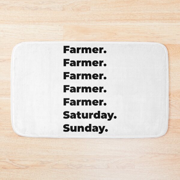 Item preview, Farmer funny workweek designed and sold by SVPOD.
