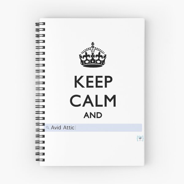 Item preview, Keep Calm And Search Attic designed and sold by CineticaVideo.