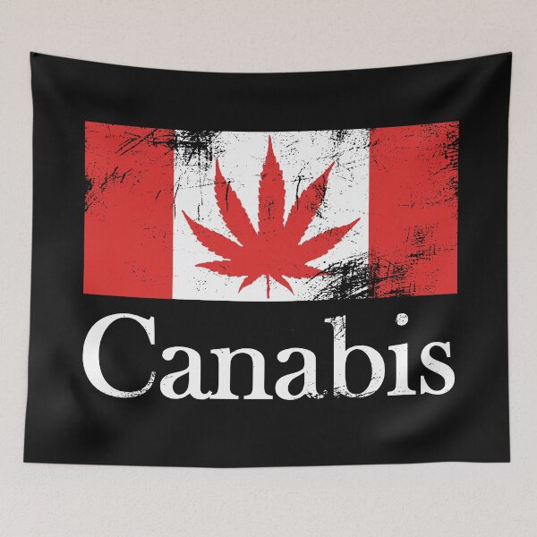 Item preview, Canada retro flag, red plant, canada funny t-shirt. designed and sold by US50.