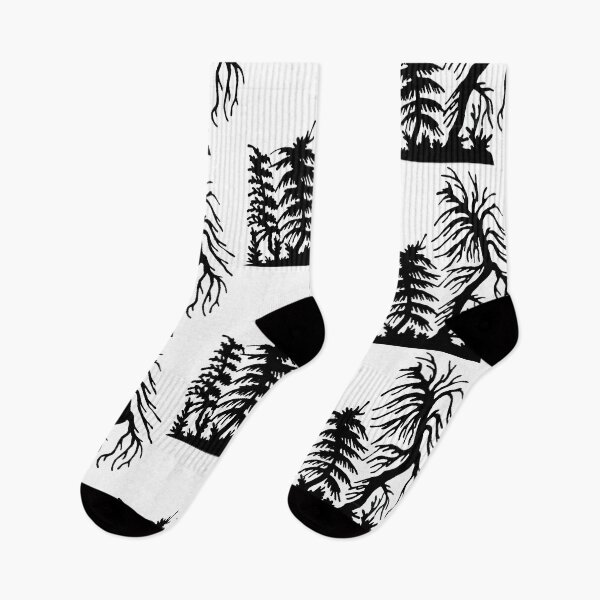 Artikelvorschau, Märchenhaftes Germany Holzsammeln Wald Vögel Raben Scherenschnitt Silhouette schwarz entworfen und verkauft von G-M-Designs.