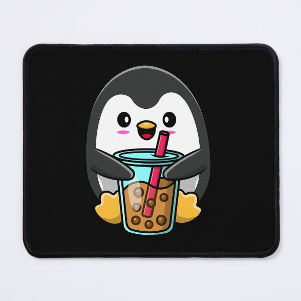 Item preview, Cute Bubble Tea Lover Penguin Cute Penguin loves bubble tea designed and sold by Artistusha.