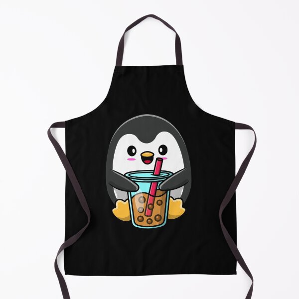 Item preview, Cute Bubble Tea Lover Penguin Cute Penguin loves bubble tea designed and sold by Artistusha.