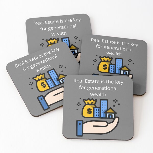 Item preview, Real Estate is the key for generational wealth designed and sold by UpcomingTech.