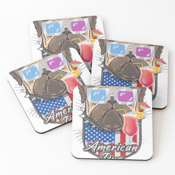 Item preview, amerıcan pug designed and sold by LaSalvador.