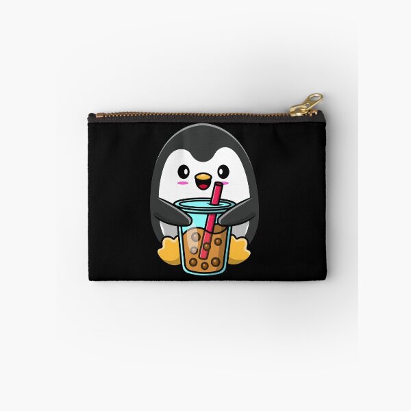 Item preview, Cute Bubble Tea Lover Penguin Cute Penguin loves bubble tea designed and sold by Artistusha.