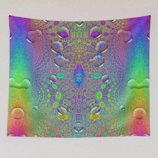 Item preview, FUNNY ABSTRACT WATERDROP RAINBOW DREAMING PAINTING. designed and sold by Ralek.
