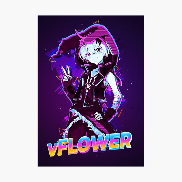 "V Flower Vocaloid" Photographic Print for Sale by RealAnimeHD