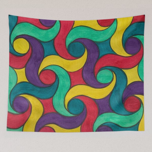 Item preview, Colorful Pattern designed and sold by PameRT-Art-369.