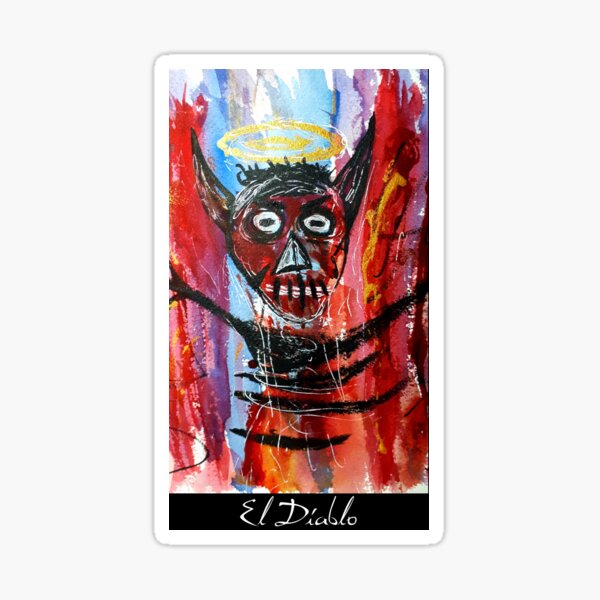 Item preview, El Diablo (Detail) designed and sold by SRKFineArt.