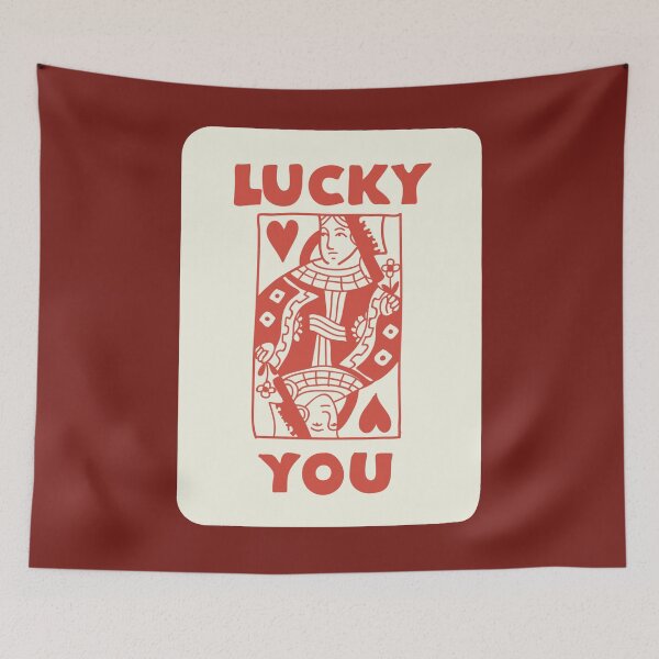 Item preview, Queen Of Hearts. Lucky Charm Card designed and sold by Rebel-Design.