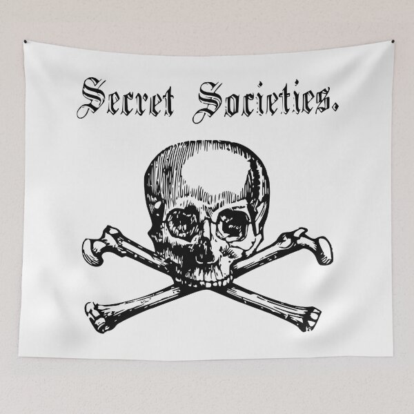 Item preview, Secret Societies Skull & Crossbones Vintage Antique  designed and sold by Night Bloom Designs.