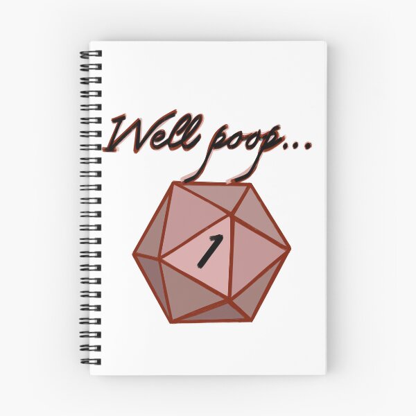 Item preview, Crit Fail - Well Poop… designed and sold by StarlitFirefly.