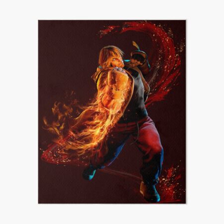 Ken Street Fighter 6 Impression rigide