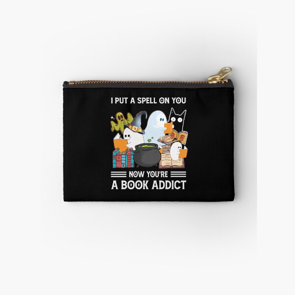 Item preview, I Put A Spell On You Now You're A Book Addict  Halloween designed and sold by yeatsheggej.