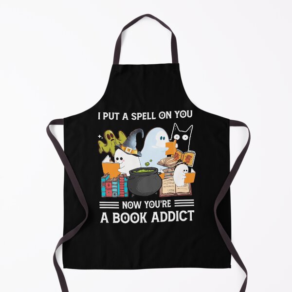 Item preview, I Put A Spell On You Now You're A Book Addict Halloween designed and sold by yeatsheggej.