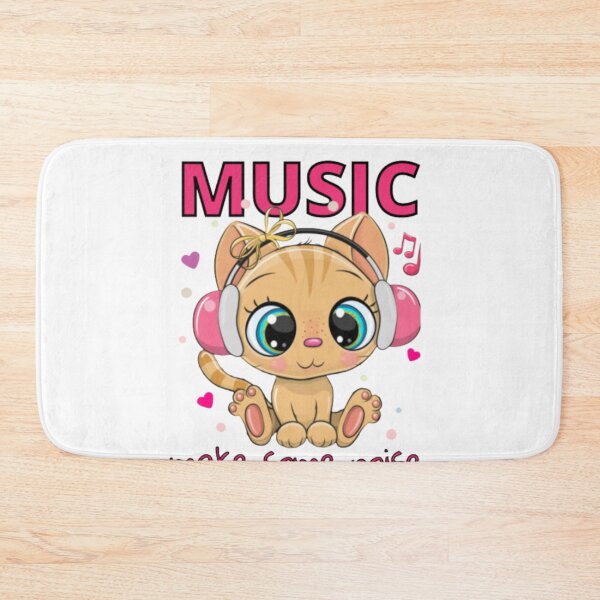 Item preview, Cat listening music designed and sold by Ivan Šanjug.